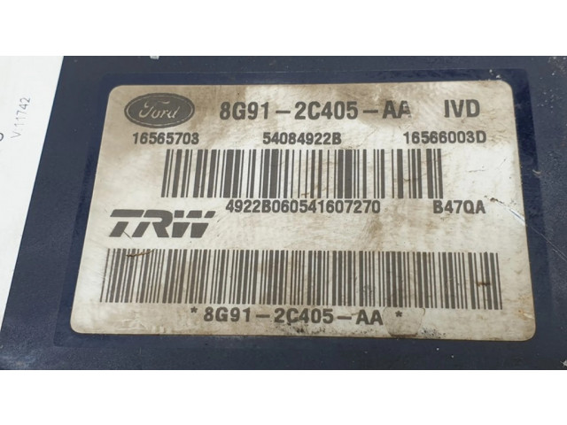 Блок АБС 8G912C405AA, 54084922B   Ford  Mondeo MK IV  2007-2014 года