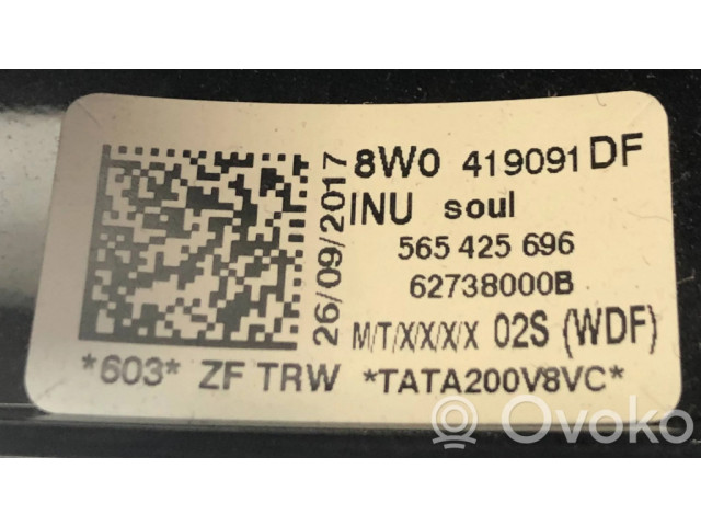 Volant Audi A4 S4 B9 8W 2017 8W0419091DF, 8W0419091DFINU  