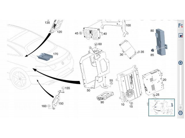 Блок управления A1679004912   Mercedes-Benz CLA C118 X118