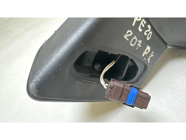 Zpětné zrcátko  levé Peugeot 207 2007  E9014342, HAF40  