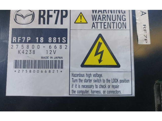 Řídící jednotka RF7P18881S, 2758006682   Mazda 5 2005