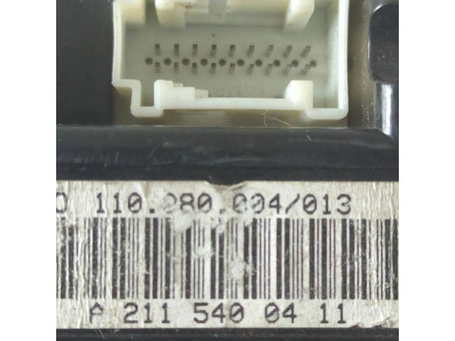 Панель приборов A2115400411, 110280004013   Mercedes-Benz E W211       