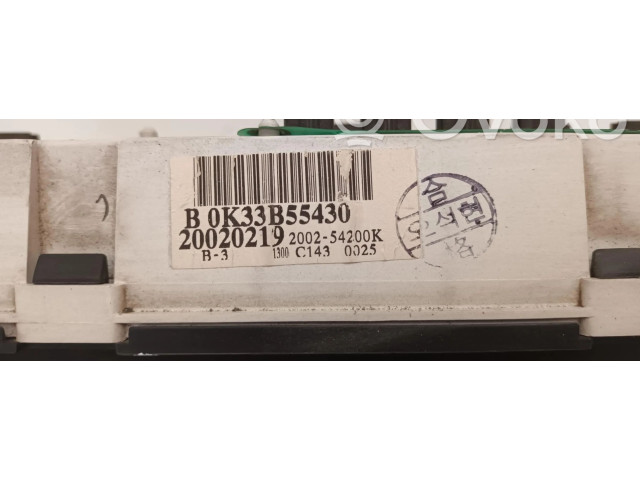 Панель приборов 0K33B55430   KIA Rio       