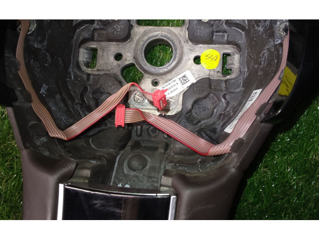 Руль Volkswagen Touareg II  2010-2018 года 7P6419091, 7P6419091C      