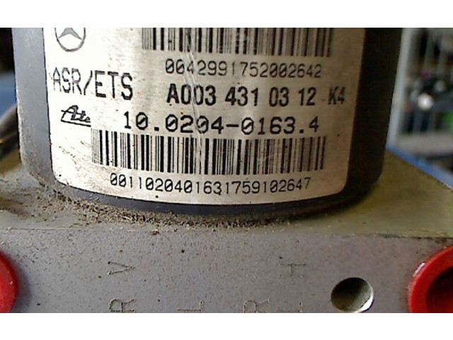 Блок управления АБС A0034310312   Mercedes-Benz C W202