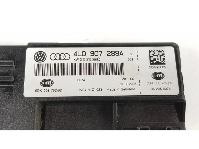 Блок управления 4L0907289A, 4L0907289D   Audi Q7 4M