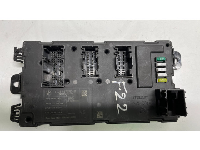Блок управления 9374510   BMW 2 F22 F23