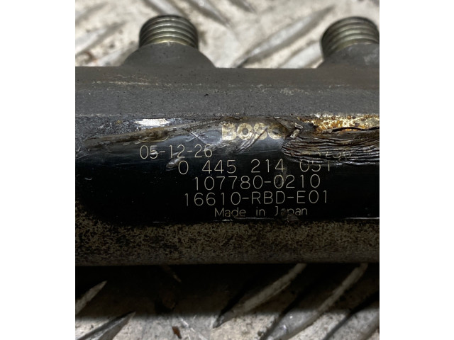 Vstřikovací lišta 0445214051, 1077800210   Honda CR-V     