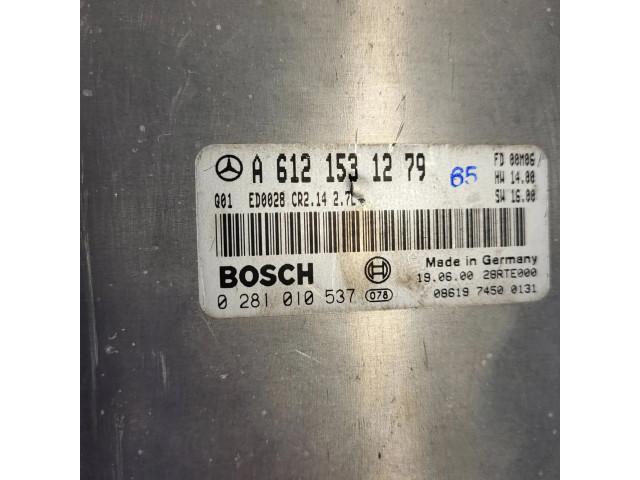 Řídící jednotka A6121531279, 28RTE000   Mercedes-Benz E W210 2000
