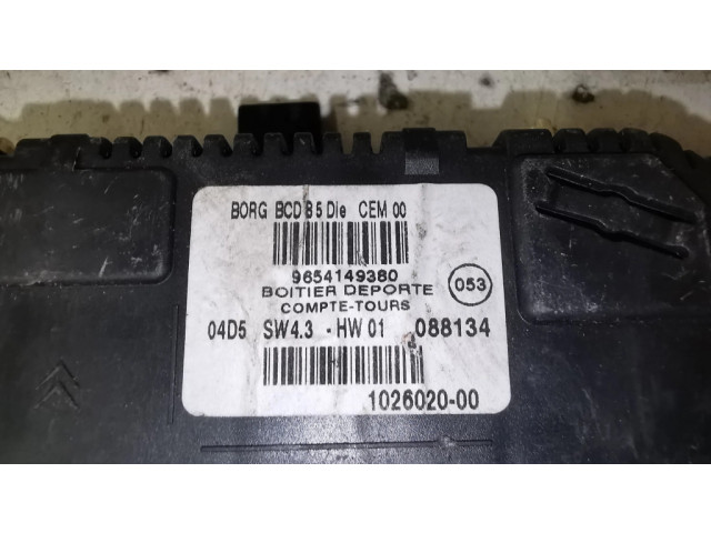 Дисплей    9654149380, 102602000   Citroen C4 I