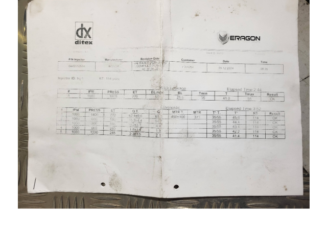 Vstřikovač A6510703187, 0445110574   Mercedes-Benz Vito Viano W447     