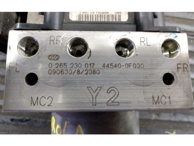 Jednotka ABS 445400F030, 0265230016   Toyota Corolla E140 E150 2009