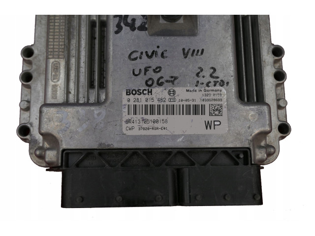 Řídící jednotka 0281015482, 9R413105100158   Honda Civic 2009