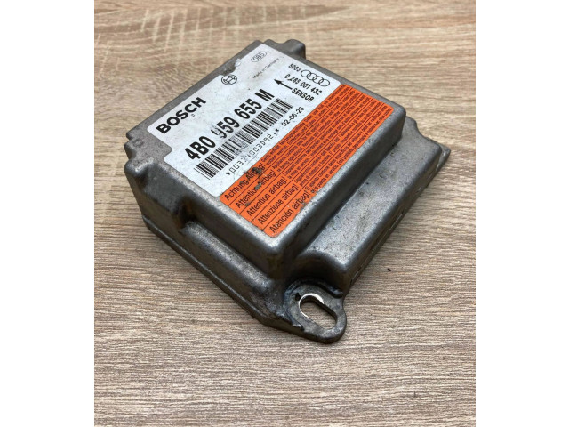Блок подушек безопасности 4B0959655M, 0285001432   Audi A6 S6 C5 4B
