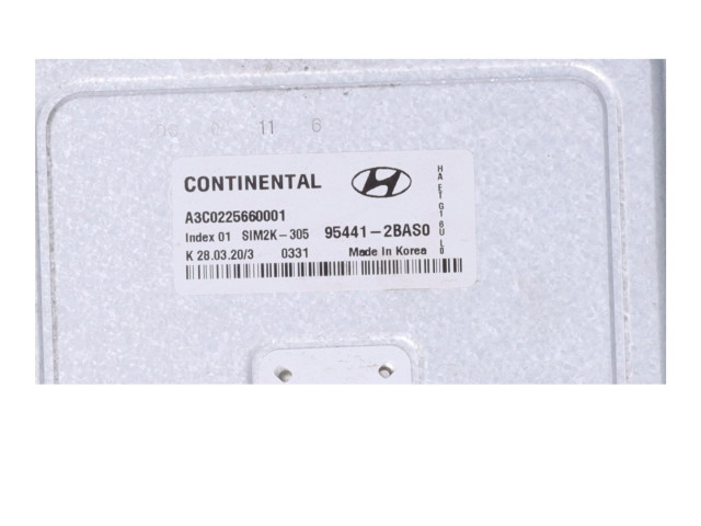 Блок управления коробкой передач 954412BA50   Hyundai Ioniq