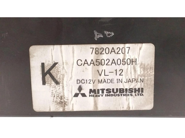 Блок управления климат-контролем 7820A207   Mitsubishi Grandis