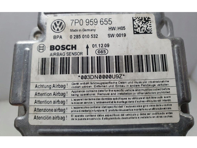 Блок подушек безопасности 7P0959655, 7P0959655   Volkswagen Touareg II