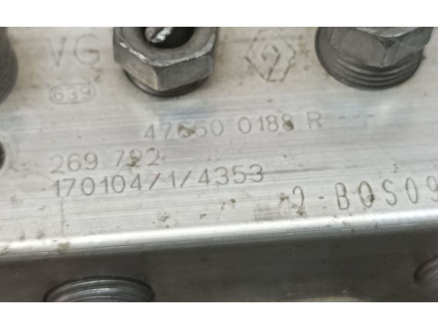 Jednotka ABS 476600188R, 269722   Renault Clio IV 2012