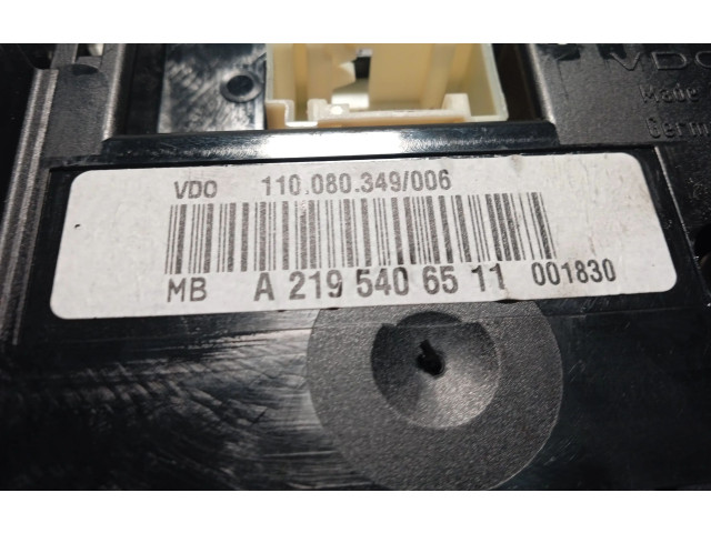Панель приборов A2195406511   Mercedes-Benz CLS C219       