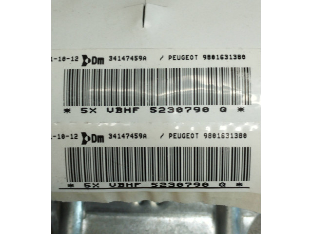 Интеркулер  9801631380, 34147459A   Peugeot 3008 I 