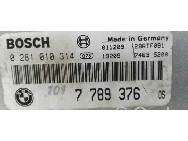 Řídící jednotka 7789376, 1834   BMW X5 E53 2000