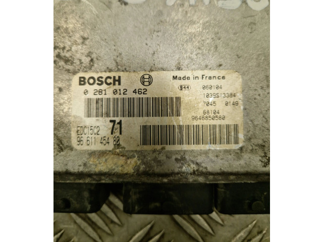 Řídící jednotka 9661145480, 9646850580   Peugeot 807 2006