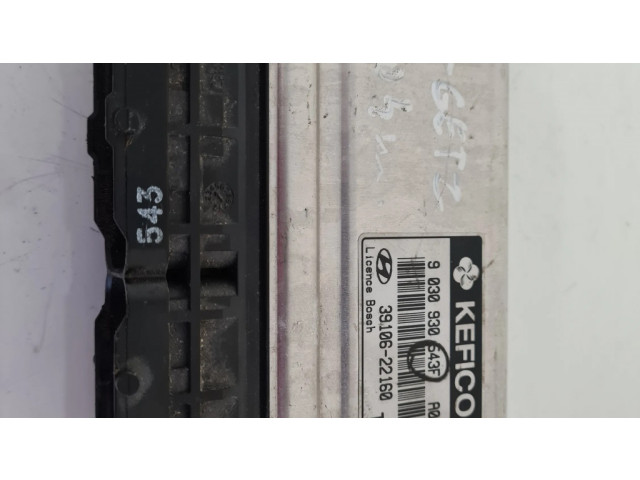 Řídící jednotka 9030930543F, 3910622160   Hyundai Getz 2004