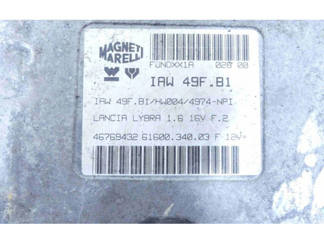 Řídící jednotka IAW49FB1, IMPRK1161789   Lancia Lybra 2000