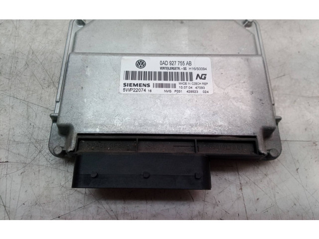 Řídící jednotka 0AD927755AB, 0AD927755AB   Volkswagen Touareg I 2004