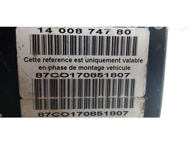 Jednotka ABS 9649988180   Peugeot 207 