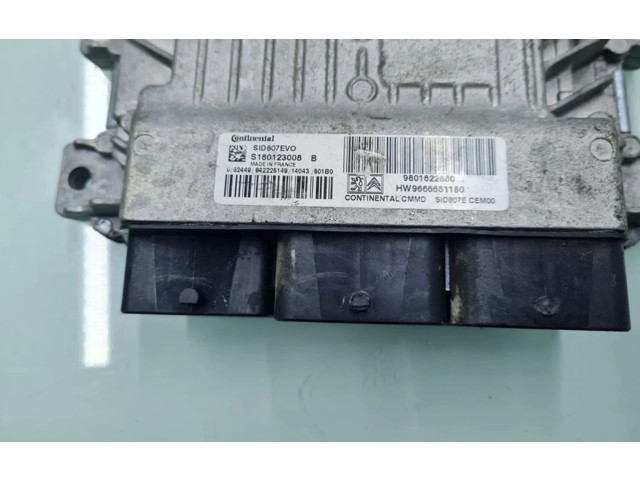Řídící jednotka 9801622880   Peugeot 2008 I 2013