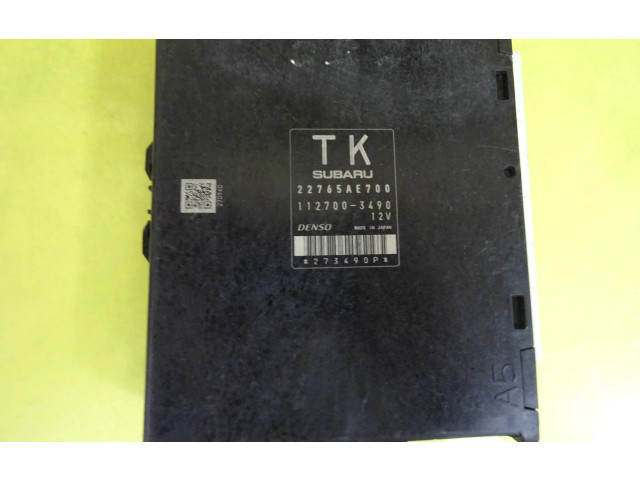 Řídící jednotka 22765AE700, 112700-3490   Subaru Impreza I 2000