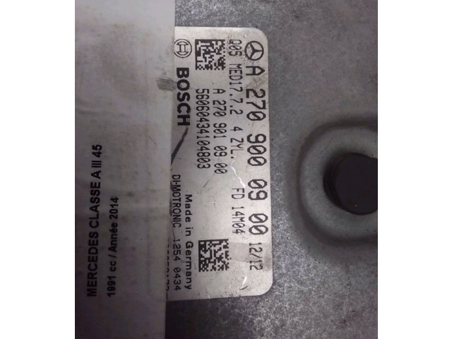 Řídící jednotka 2709000900   Mercedes-Benz A W176 2014