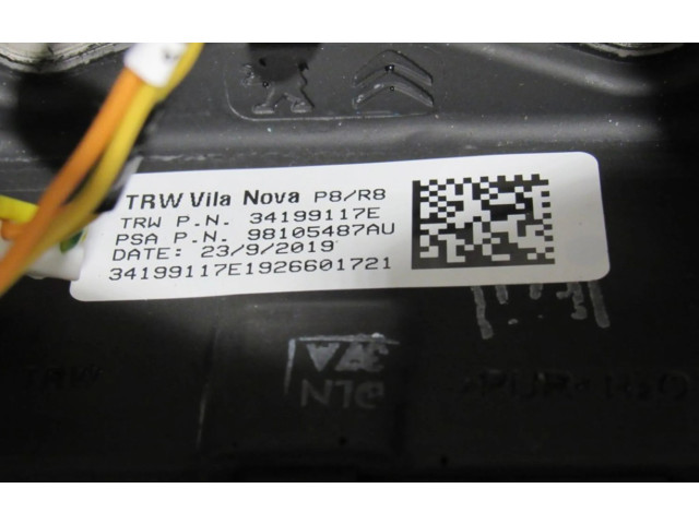 Volant Peugeot 3008 II 2020 98105487AU, 34199117E  