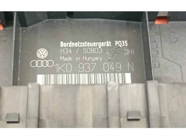 Pojistková skříňka Řídící jednotka BSM 1K0937049N   Volkswagen Golf SportWagen 2004