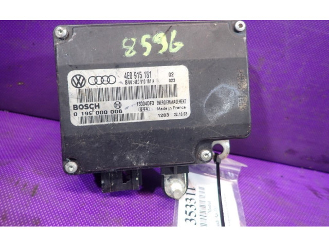 Блок управления 4E0915181, 4E0915181   Audi A8 S8 D3 4E