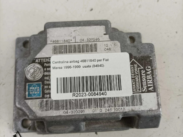 Блок подушек безопасности 46811840, 04-320295   Fiat Marea