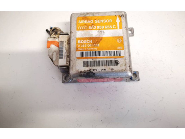 Блок подушек безопасности 8a0959655c, 0285001038   Audi A6 S6 C5 4B