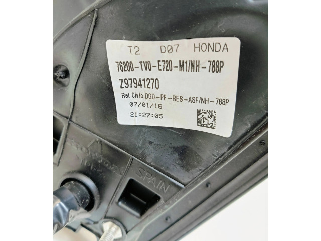 Zpětné zrcátko  Honda Civic IX 2016  76200TV0E720M1, Z97941270  