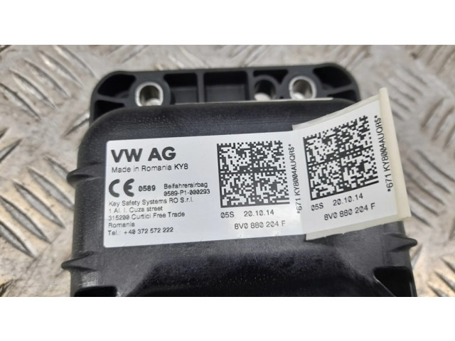 Подушка безопасности пассажира 8V0880204F   Audi A3 S3 8V