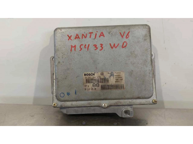 Блок управления двигателя 9625552680   Citroen Xantia