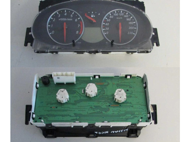Přístrojová deska  Nissan Micra 2002 BC63D  