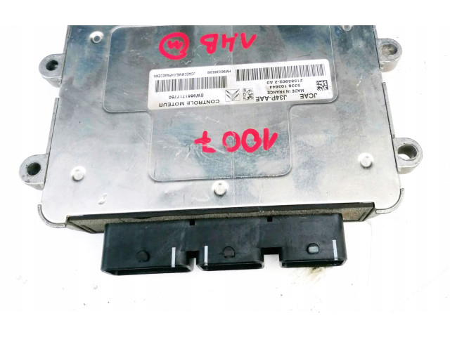 Блок управления двигателя 9661717780   Peugeot 1007