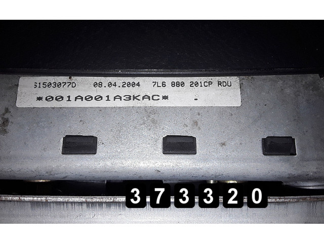 Подушка безопасности водителя 7L6880201CP   Volkswagen Touareg I