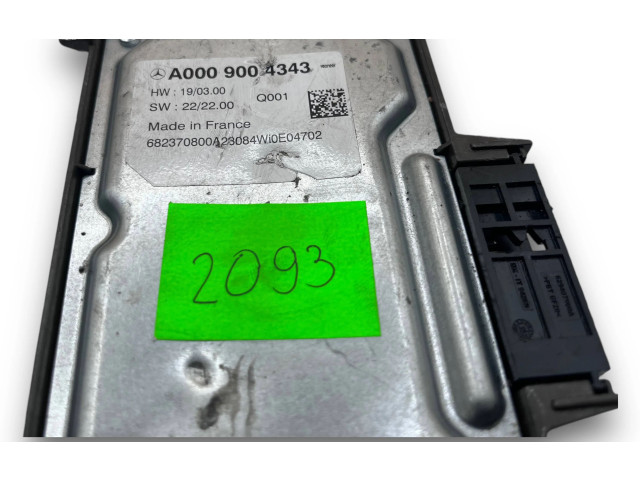 Блок комфорта S2093, A0009004343   Mercedes-Benz GLS X167   