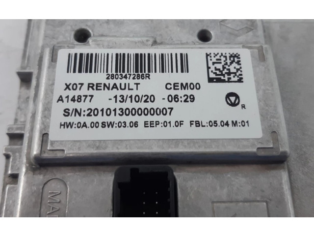 Дисплей    280347286R, 280347286R   Renault Twingo III