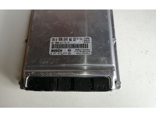 Řídící jednotka A0285456632, 0281010239   Mercedes-Benz A W168 2002