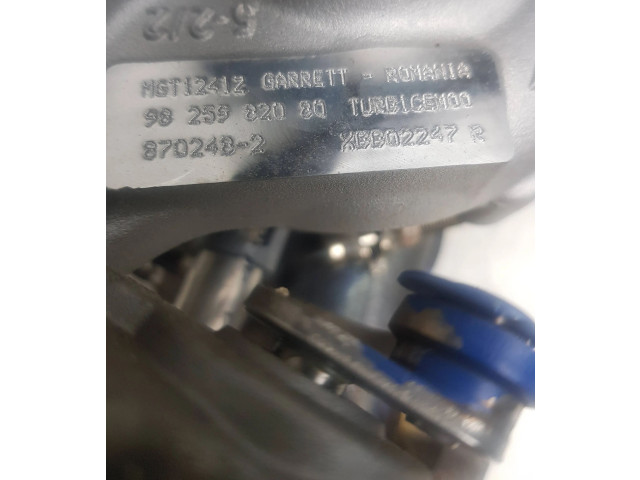  Турбина Peugeot 208  9825982080, 8702482         