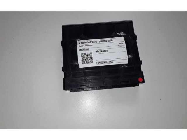 Řídící jednotka MK369403, E6T01376H   Mitsubishi Pajero 2005