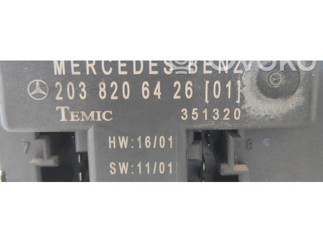 Блок управления 2038206426   Mercedes-Benz C AMG W203